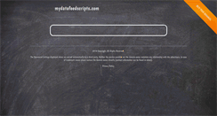 Desktop Screenshot of mydatafeedscripts.com